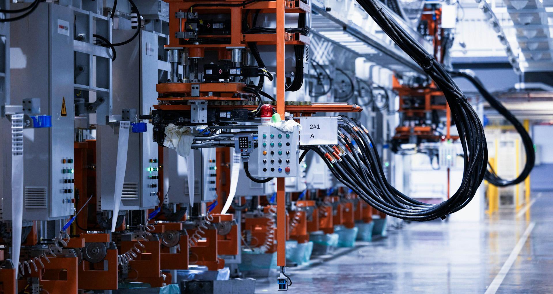 Industrial Machine Wiring